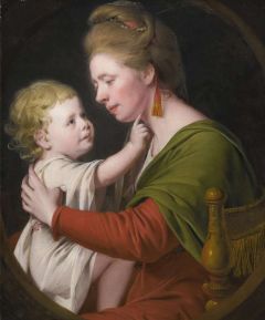 Wright Of Derby Joseph Portrait Of Jane Darwin
