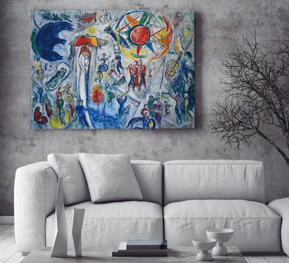  prints on canvas