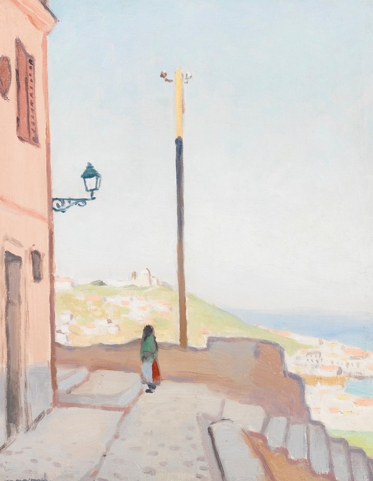 Peinture sur toile, reproduction de Albert Marquet Alger, Vue de la Casbah, c. 1920-21 qualité musée