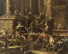 Alessandro Magnasco Gipsy Repast