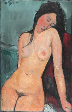 Amedeo Modigliani, Nu Assis 1916