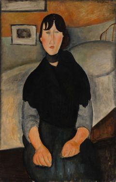 Amedeo Modigliani Young Woman Of The People 1918