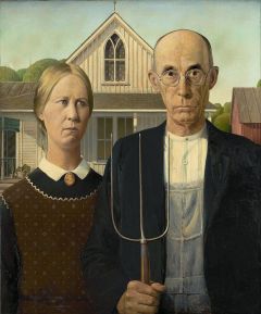 American Gothic De Grant Wood