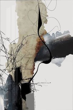 Art Abstrait Contemporain - 1