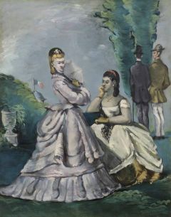 Cezanne Paul La Conversation 1870-71