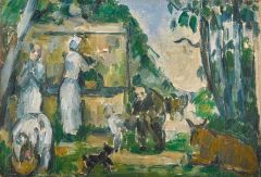 Cezanne Paul La Fontaine 1876-77