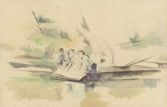 Cezanne Paul Laveuses Ca. 1880