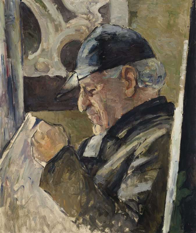 Peinture sur toile, reproduction de Cezanne Paul Portrait De Louis-auguste Cezanne Pere De L Artiste Ca. 1870 qualité musée