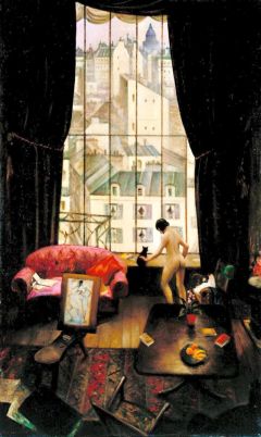 Christopher Richard Wynne Nevinson, A Studio In Montparnasse 1926