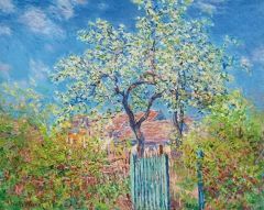 Claude Monet, Blossoming Pear Tree, 1885