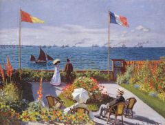 Claude Monet Terrasse Sainte-adresse