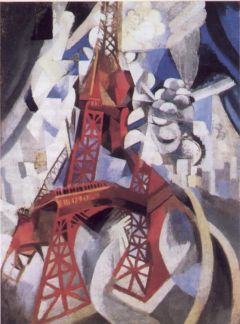 Delaunay, Champ de Mars, La Tour rouge