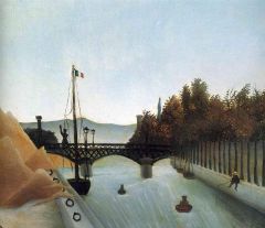 Douanier Rousseau Footbridge At Passy