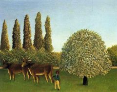 Douanier Rousseau In The Fields