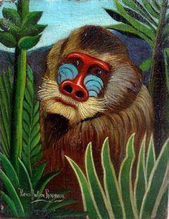 Douanier Rousseau Mandrill In The Jungle