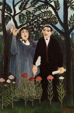 Douanier Rousseau The Muse Inspiring The Poet
