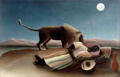 Douanier Rousseau The Sleeping Gypsy