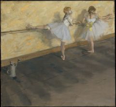 Edgar Degas Dancers Practicing At The Barre