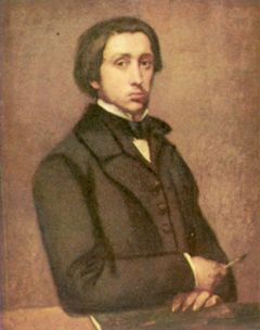 Edgar Degas Self Portrait