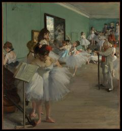 Edgar Degas The Ballet Class