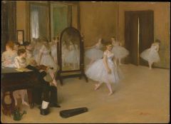 Edgar Degas The Dancing Class