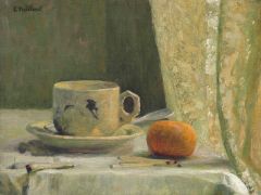 Edouard Vuillard, Tasse et mandarine, 1887-88