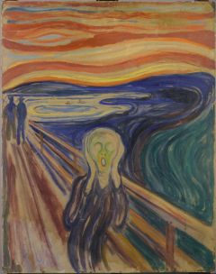 Edvard Munch Le Cri - Version 3