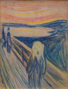 Edvard Munch Le Cri - Version 4