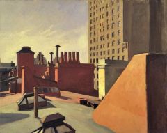Edward Hopper City Roofs 1932