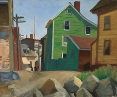 Edward Hopper Italian Quarter Gloucester 1912