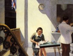 Edward Hopper The Barber Shop April 1931