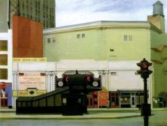 Edward Hopper The Circle Theatre - 1936