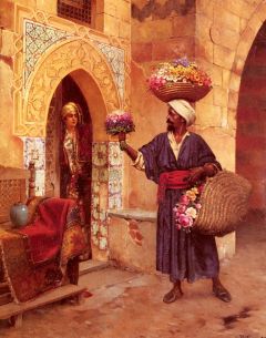 Ernst, Le vendeur de fleurs