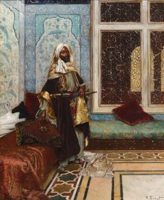 Ernst Rudolf Awaiting An Audience