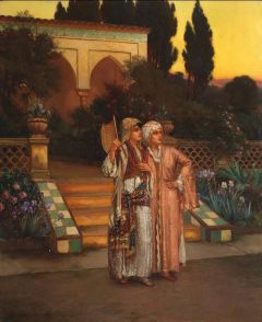 Ernst Rudolf Evening In The Garden