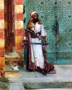 Ernst Rudolf Standing Guard