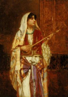 Ernst Rudolf The Mandolin Player