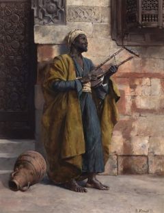 Ernst Rudolf The Musician 1884