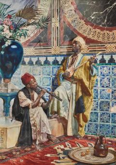Ernst Rudolf The Musicians 1888