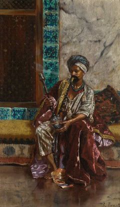 Ernst Rudolf The Nargilah Smoker