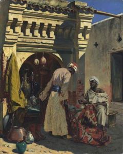 Ernst Rudolf The Rug Merchant 1888