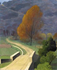 Felix Valloton Bridge Over The Beal 1922