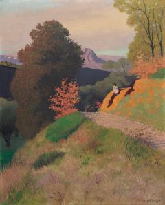 Felix Vallotton Environs De Cagnes Le Soir 1924