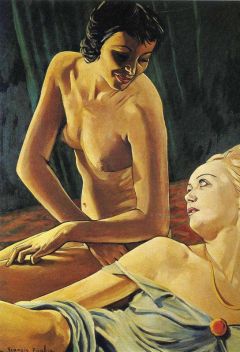 Francis Picabia La Brunette Et La Blonde
