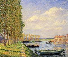Francis Picabia Un Canal A Saint Mammes