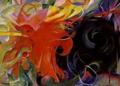 Franz Marc Fighting Forms 1914