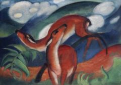 Franz Marc Red Deer Ii 1912