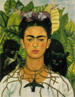 Frida Kahlo, Autoportrait avec un collier d'épines et un colibri