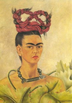 Frida Kahlo, Autoportrait Avec Une Tresse