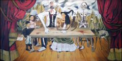 Frida Kahlo, La table blessée
